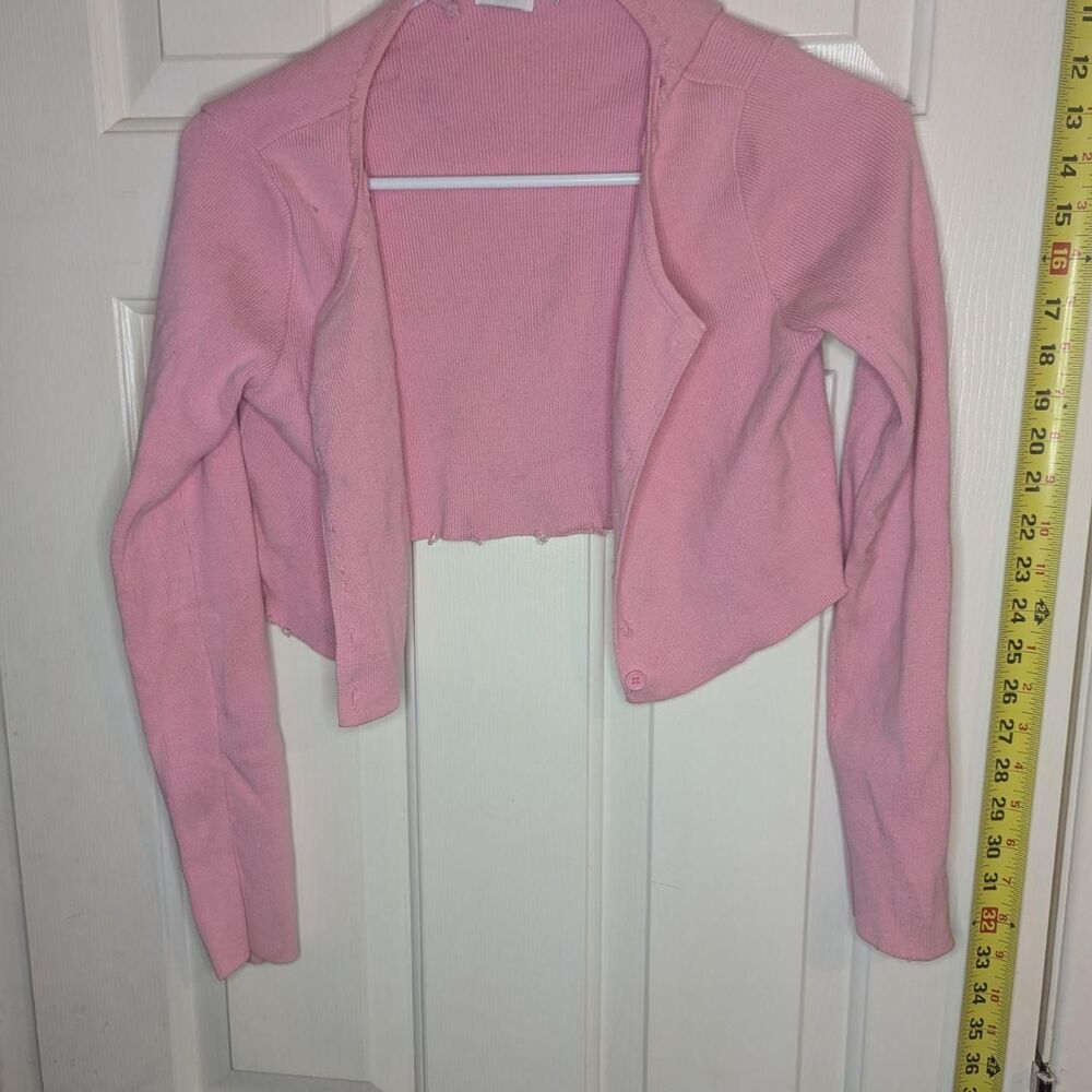 Princess-polly Women's Pink Cardigan Size 4